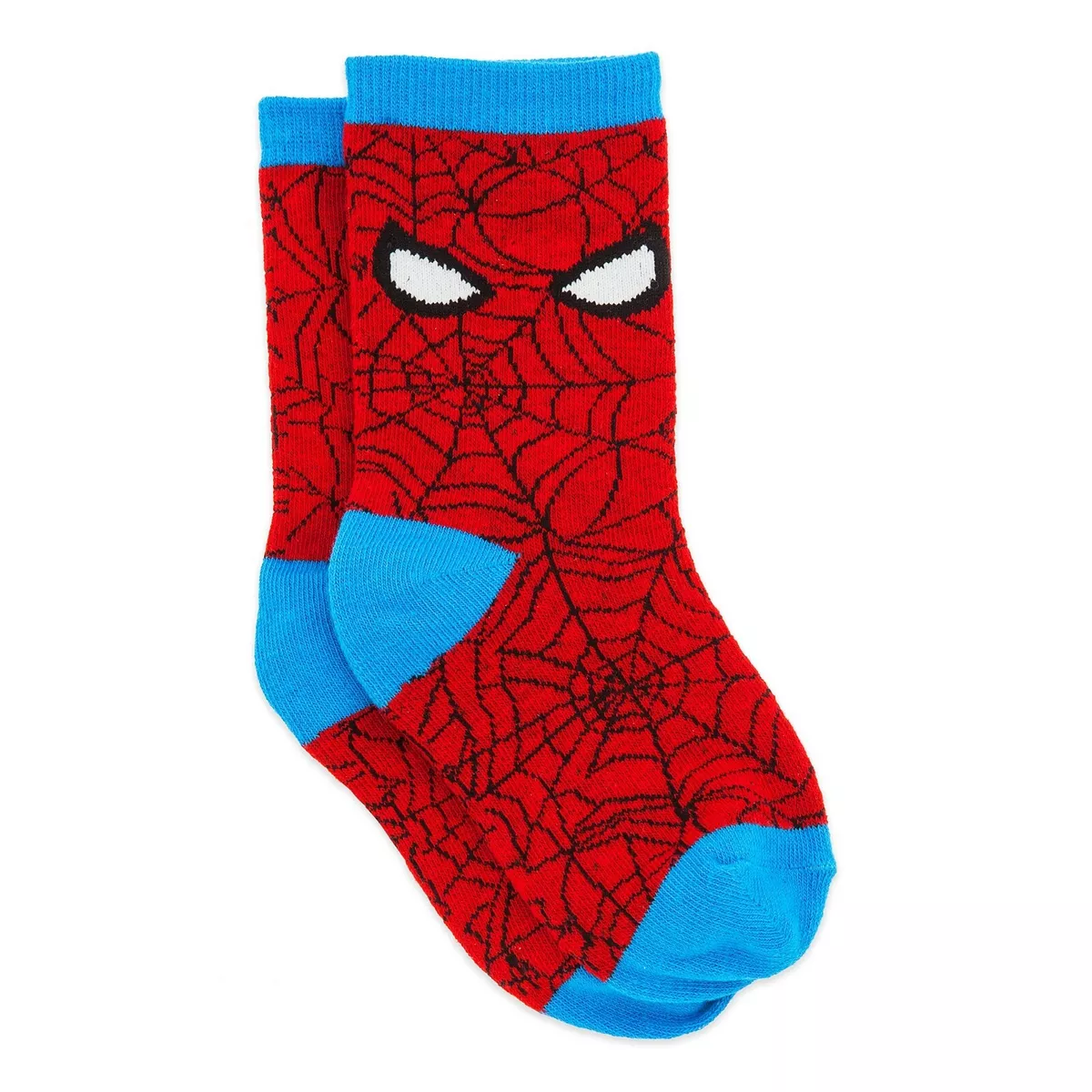 Disney Store Spider Man Socks Super Hero Marvel Kids Boys Size M L NWT