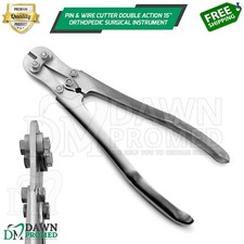Pin & Wire Cutter Double Action 15" Orthopedic Surgical Instrument German Grade