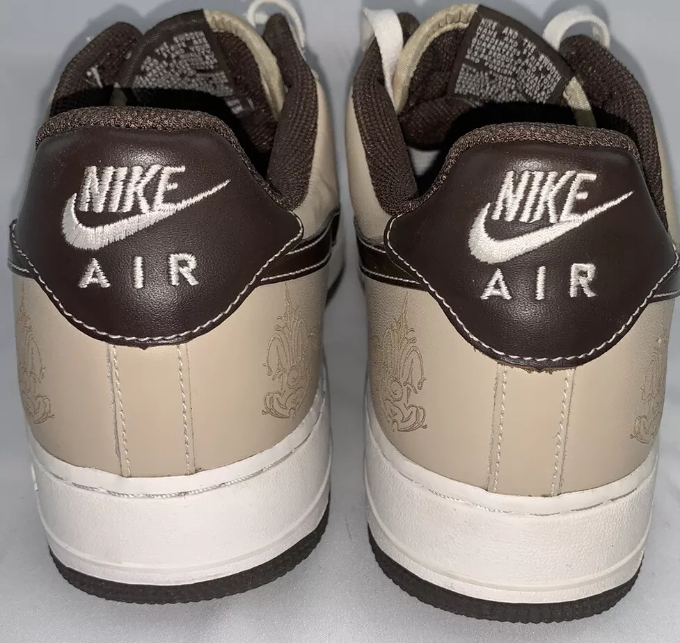 Nike Air Force 1 Mr. Cartoon L.A. Size 12 Brown Pride Low 9.5/10 RARE NO OG BOX