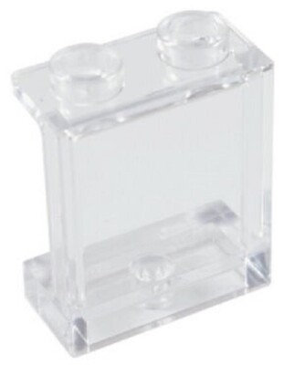 ☀LEGO New 25x Trans-Clear Transparent Wall Elements 1x2x2 Clear