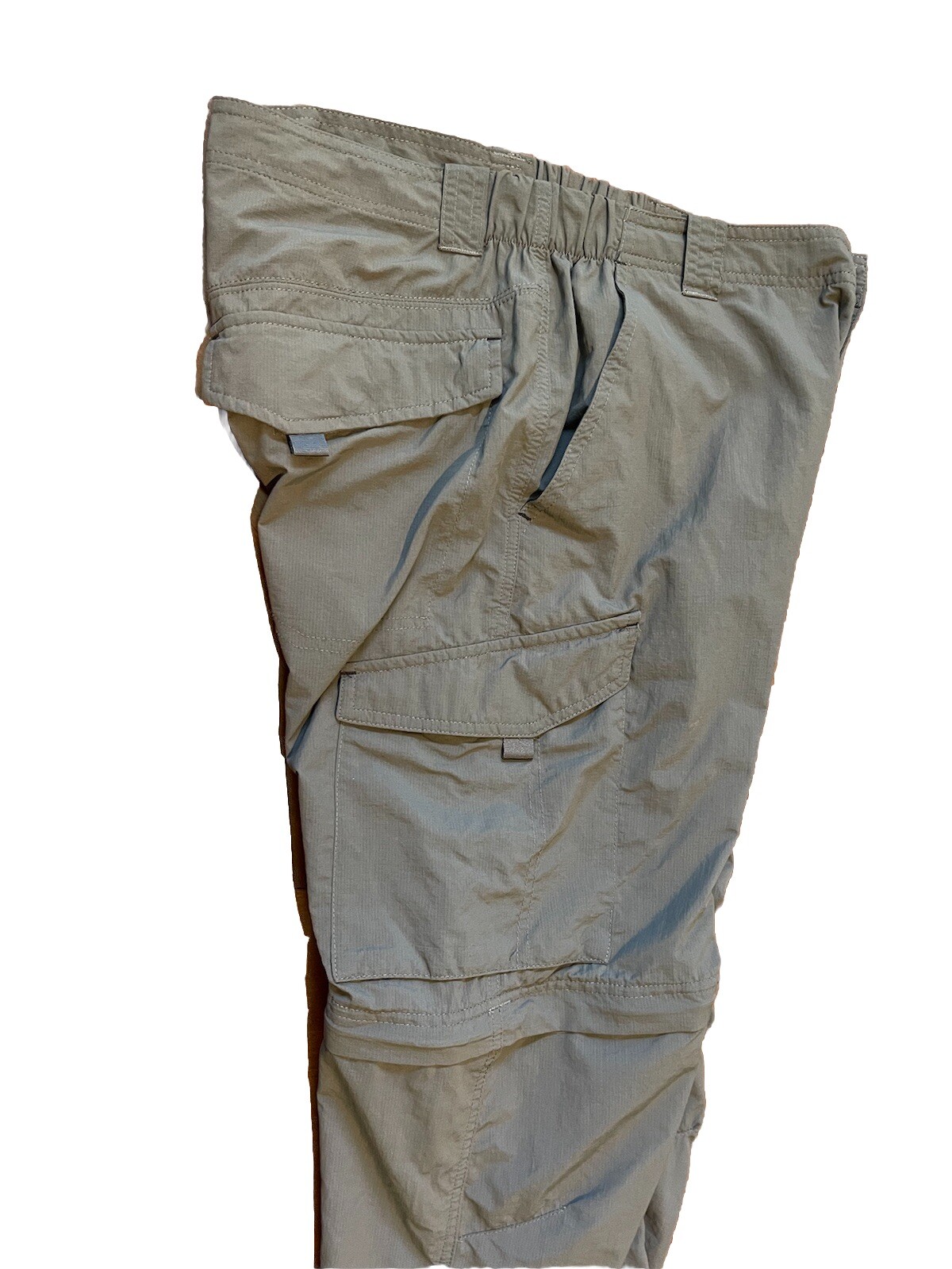 Columbia Omni Shade Sun Protection Gray Convertible Cargo Men Pants Sz 32x32