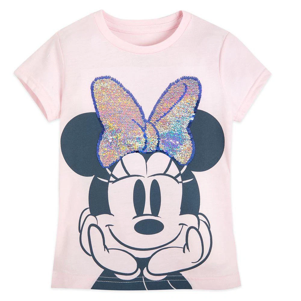 Girls minnie hotsell mouse t shirt