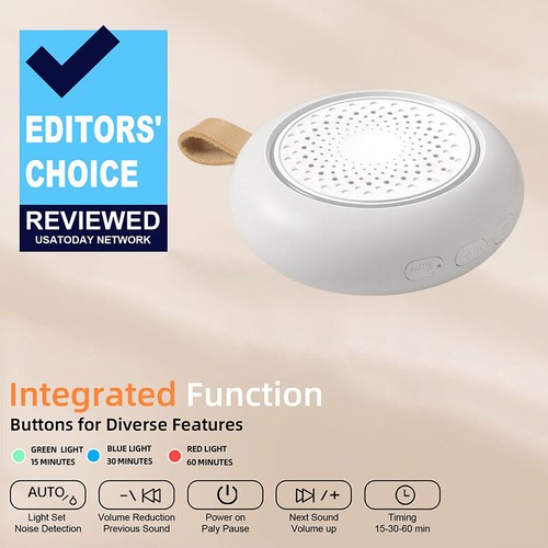 Macchina audio portatile per bambino adulto, rilevamento di pianto intellige _tm - Zdjęcie 6 z 8