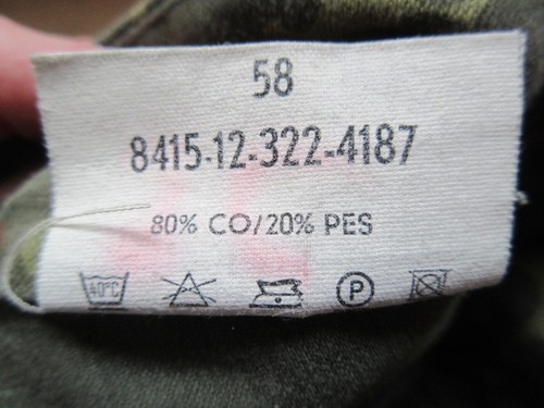 3 German Army Camouflage Flecktarn Caps, Small Size 53/ 58 - Picture 18 of 19
