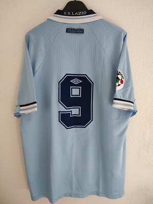 SS LAZIO 1997-1998 dorsal 9 camiseta shirt trikot maillot maglia