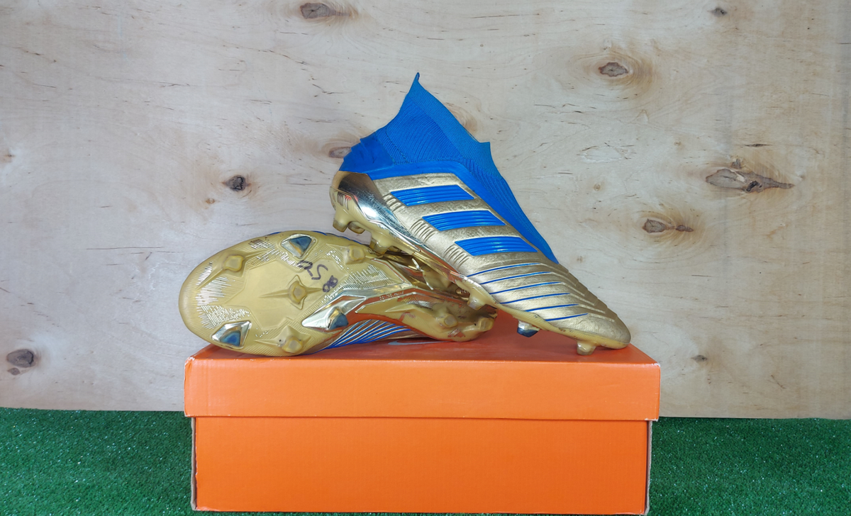 『2年保証』 F35610 FG 19+ Predator Adidas Elit boots Z.Zidane Gold その他