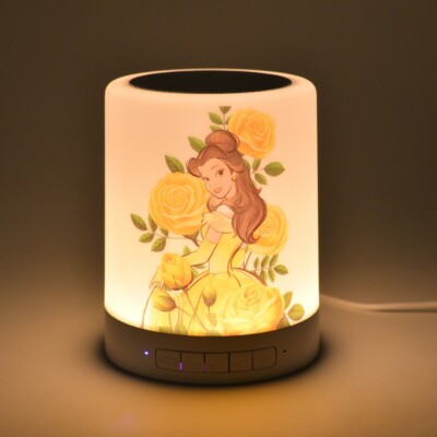 Disney Japan Beauty and the Beast Bluetooth Speaker LED Light