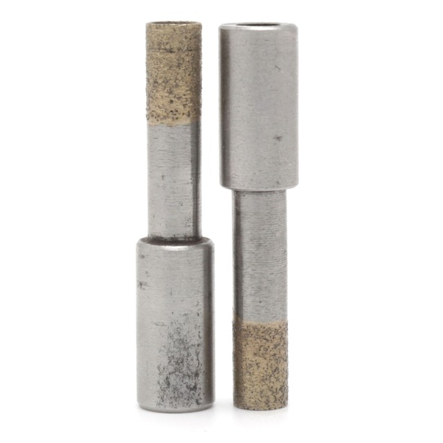 2Pcs 10mm Straight Shank Sintered Diamond Drill Bits 6-20mm for Glass Tiles 2Pcs 10mm Straight Shank Sintered Diamond Drill Bits 6-20mm for Glass Tiles