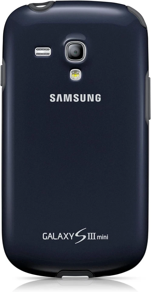 Samsung Custodia ORIGINALE Protective cover + per Galaxy S3 mini GT-I8190 Blu - Immagine 4 di 4