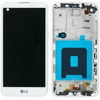 Original Lg K5 X220 Display Lcd Cover Touchscreen Glas Scheibe Rahmen Cover Weiß
