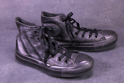 Converse Sneaker All Star Classic Hi Unisex Chucks Gr. 37 schwarz Leder BC41
