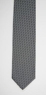 Versace Collection Snake Style Grey Silk Tie CR39SEA8530 Color 0001