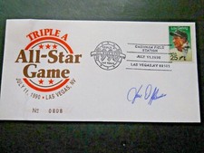 Jose Offerman - Autographed ALL-STAR Envelope - 1990 - Las Vegas