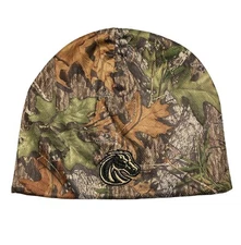 Boise State Broncos Camo Beanie Skully Cap with Logo