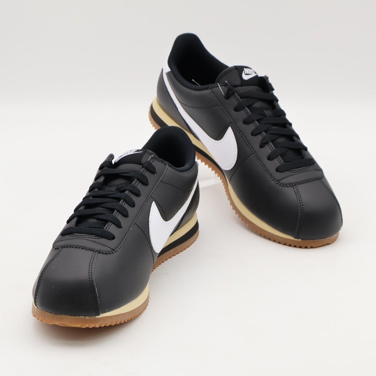 DM4044-002 Nike Cortez Black Gum Medium Brown Sesame White