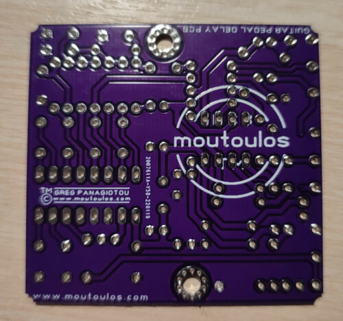 ReBoTe DeLay Gitarren-Effektpedal PCB Replik von moutoulos™ - Bild 2 von 8