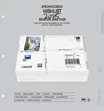 BYEON WOO SEOK 2025 SEASON GREETING/Diary+Calendar+Book+Cards+Photos+ETC