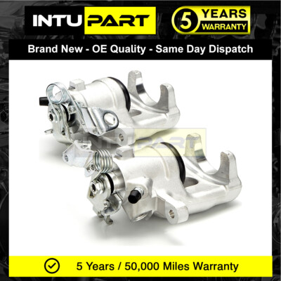 IntuPart 2x Brake Calipers Rear Fits Combo (Mk2) 1.3 CDTI (2005-2011)