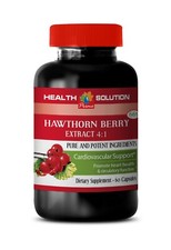 Blood Pressure Pills HAWTHORN BERRY Extract Blood Pressure Support 1B