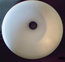 JABO CORNO ONDE SFERICHE KH 30 versione grezza bianco primer corno fibra di vetro vetro 1 PAIO