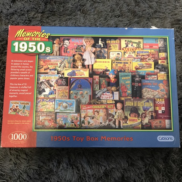 Gibsons 1000 Piece Jigsaw Puzzle Memories of The 1950s for sale online