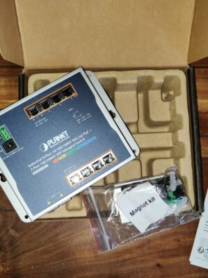 Planet Managed Switch WGS-4215-8P2S 8 Port 10/100/1000T PoE 2-Port 100/1000X SF