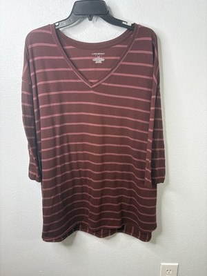 Lane Bryant 3/4 length sleeve Blouse size 22/24