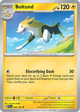 Boltund 059/162 Temporal Forces Uncommon Pokemon NM/M