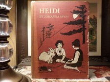 Heidi 1915 Johanna Spyri Antique Hardcover