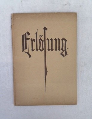 Erlösung. Mit drei handgedruckten signierten Original-Holzschnitten. Stengel, El