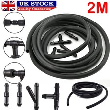Car Windscreen Wiper Washer Jet Tube Pipe Hose W/ Connector T Y For Nozzle Pump