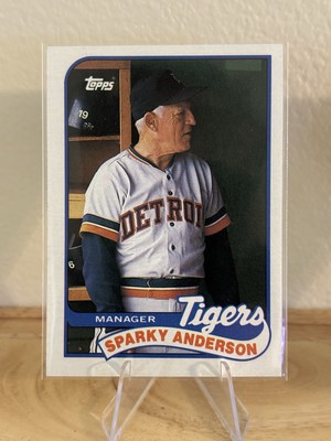 1989 Topps - Team Checklist Sparky Anderson #193