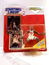 Starting Lineup Kenny Anderson NBA Action Figure w/ Topps Cards – Vintage 1993