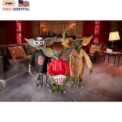 Animated LED Gremlins 3-Piece FREE SHIPPING ONLY US...