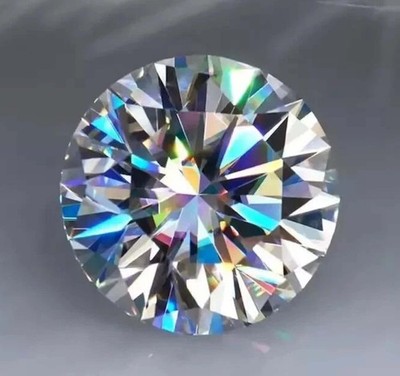 Lab Grown 0.50 Carat Round Diamond VS1 Clarity IGL Certified Loose Gemstone 5SDL