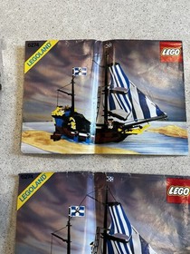 LEGO Caribbean Clipper & Eldorado Fortress Pirates Bulk Lot Sets 6274 6276