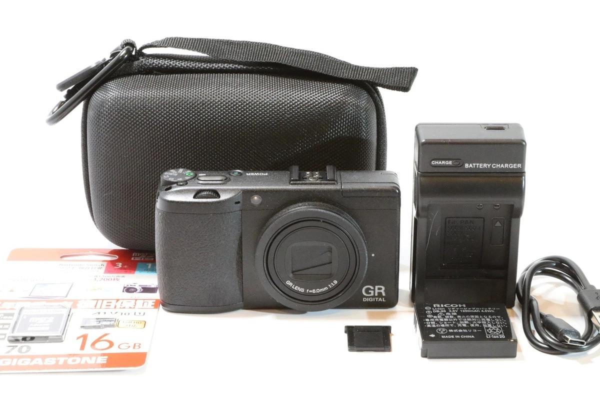 Buy Ricoh GR DIGITAL III 10.0MP Digital Camera - Black (2009
