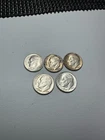 silver dimes lot of 5