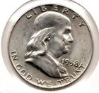 1958-D Franklin Half Dollar (2781)