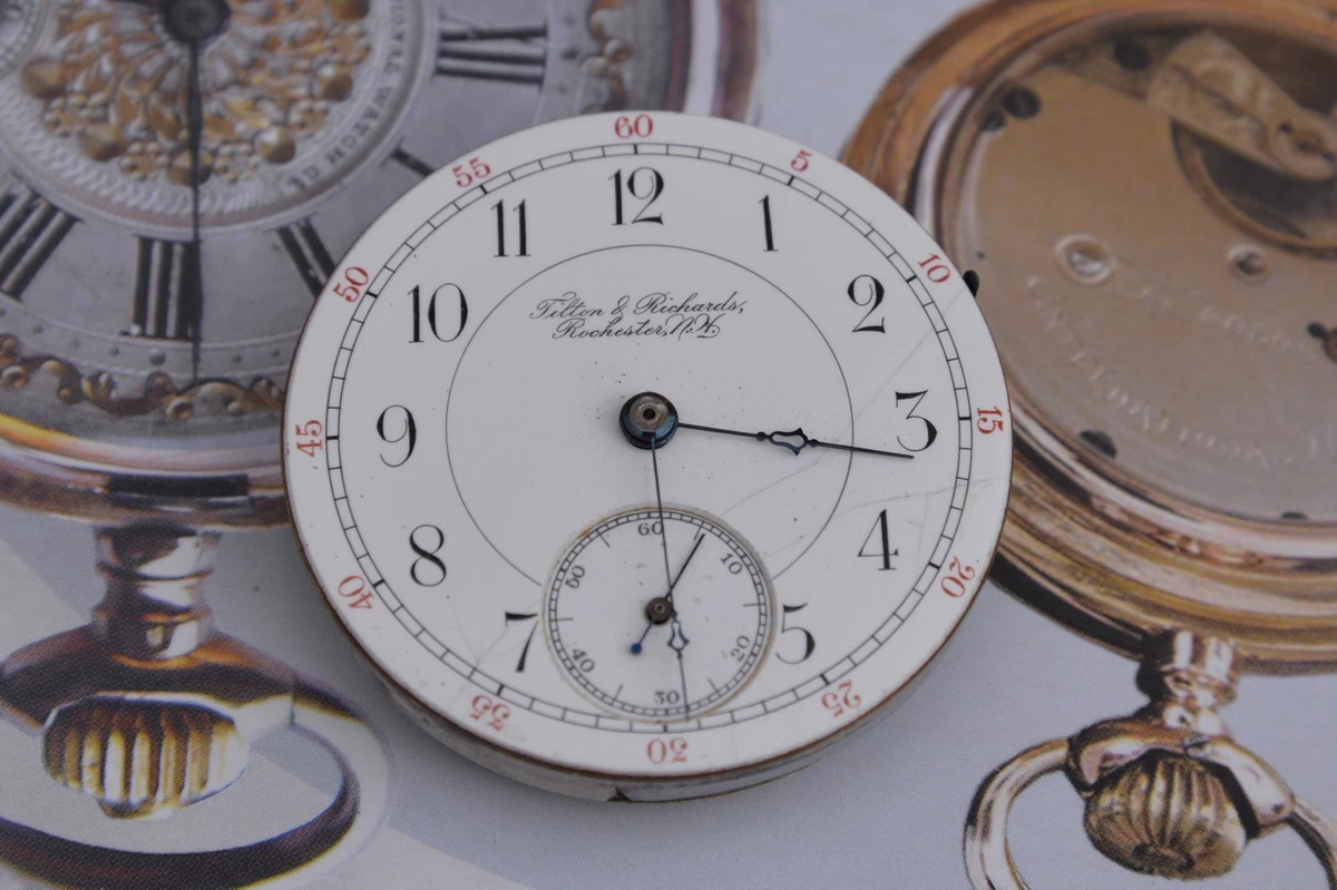 Rockford Pocket Watches with Vintage 1880-1889 Year Manufactured