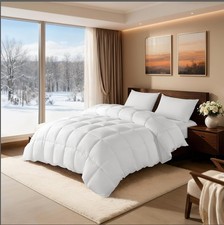 Canadian Luxury Goose Down Comforter, King Size, 75 Goose Down 850 Fill Power