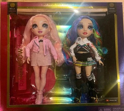 2er Pack Rainbow High Amaya Bella Puppen Neu