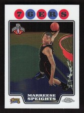Marreese Speights 2008-09 Topps Chrome #195 Rookie Philadelphia 76ers