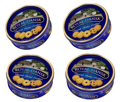 PREMIUM DANISH ORIGINAL COOKIES TIN LIMITED TIME VALUE BULK PACK-PICK THEM NOW