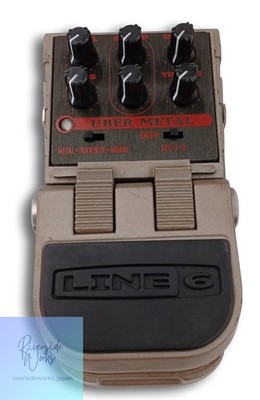 LINE 6 UBER METAL Distortion Pedal Guitar Effects Used JP