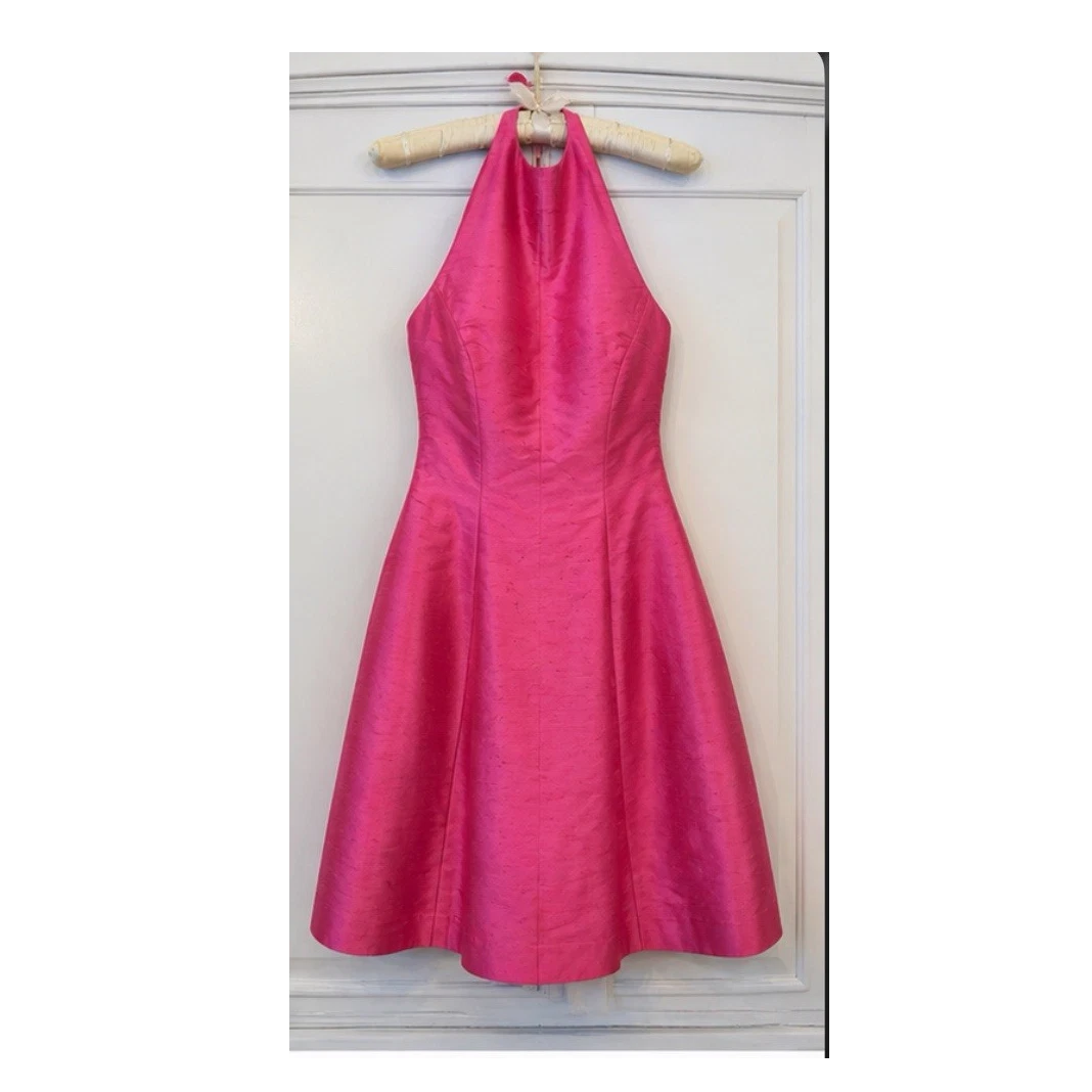 princess polly baby blue dress Polo Ralph Lauren Check Slip Midi-Dress main image 0