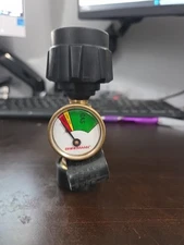 Propane Tank Gauge Brass Adapter w/Gas Pressure Level Meter Indicator for BBQ RV