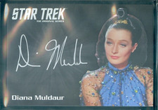 Star Trek Original Series 50th Anniversary Dian Muldaur  Silver Autograph Card