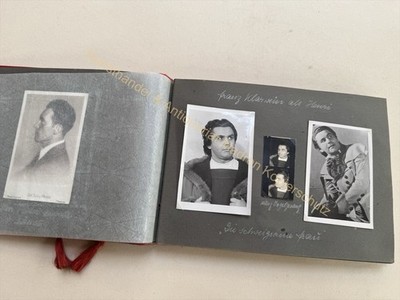 Fotoalbum Schauspieler Oper Opernsänger um 1950 Autogramme Theater Musik 