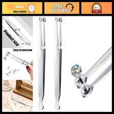 2 Pcs Stainless Steel Piercing Clamps Pliers Tool for Jewelry, Tongue Rings  Ea